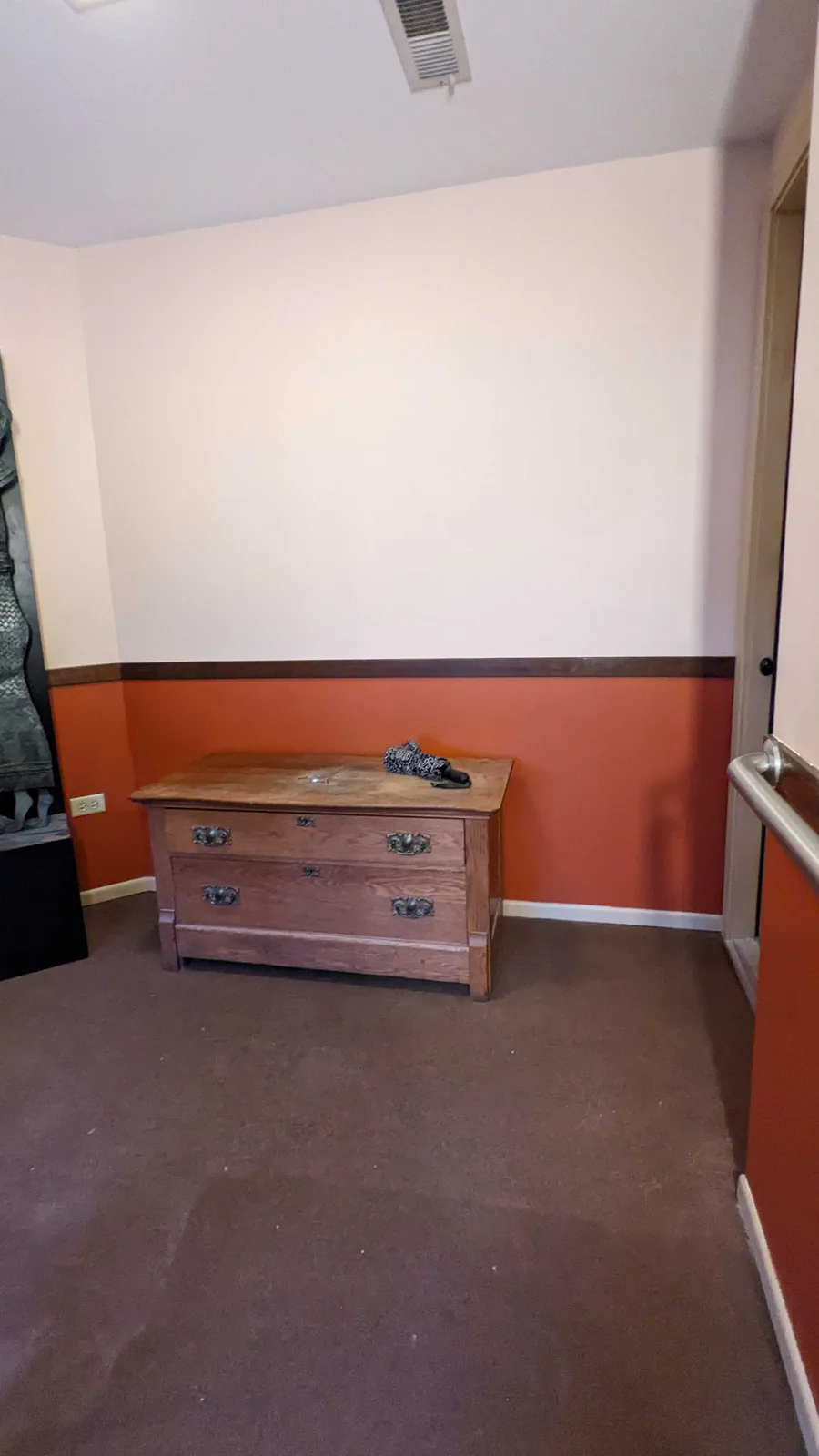 Room repainted after wallpaper removal