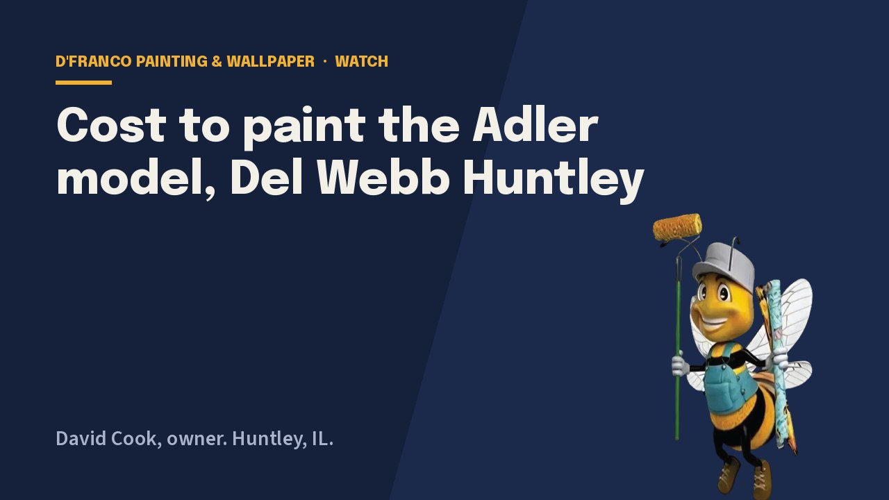 David prices the Adler model on camera video poster