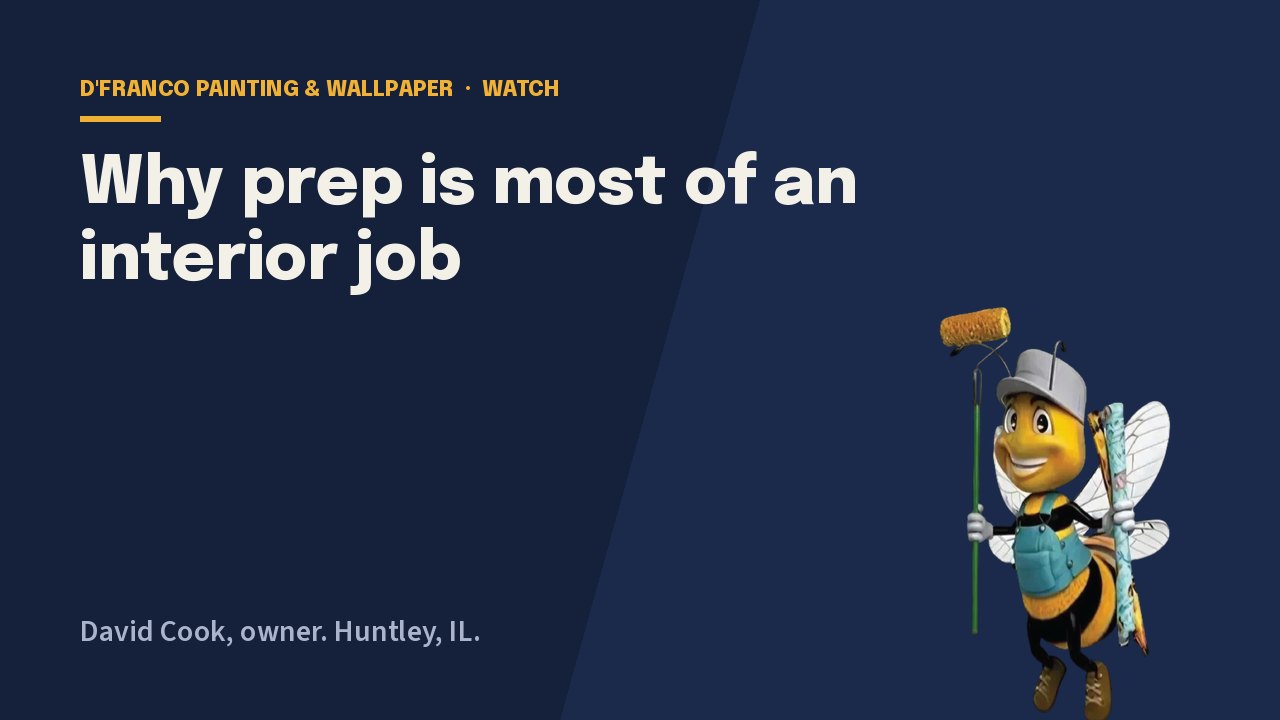 Why prep is most of an interior job video poster