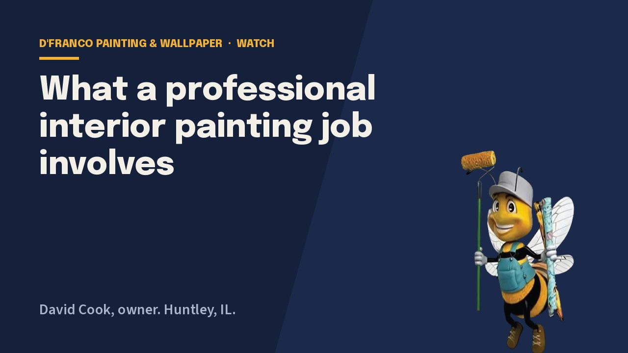 What's Actually Involved in a Professional Interior Painting Job video poster