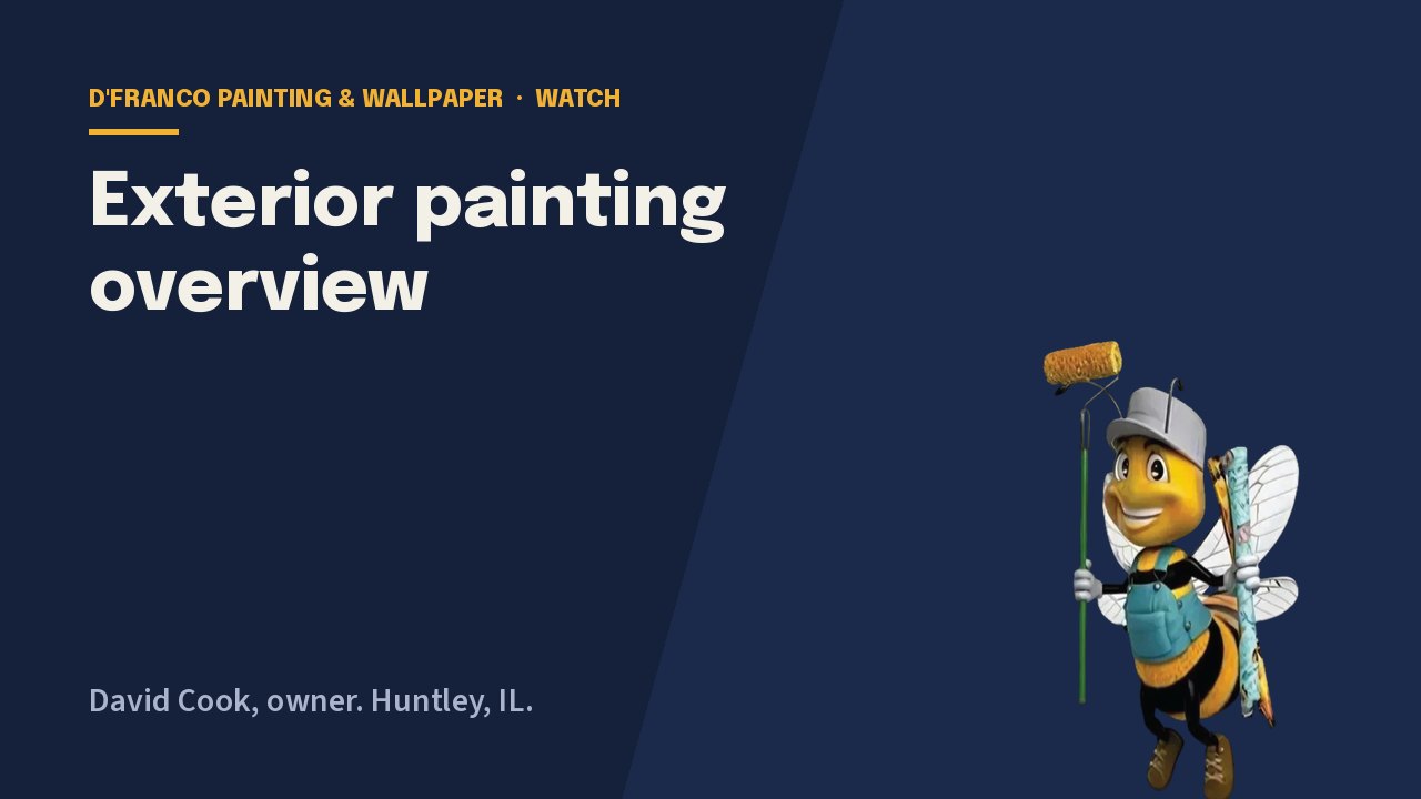 Exterior Painting Overview video poster